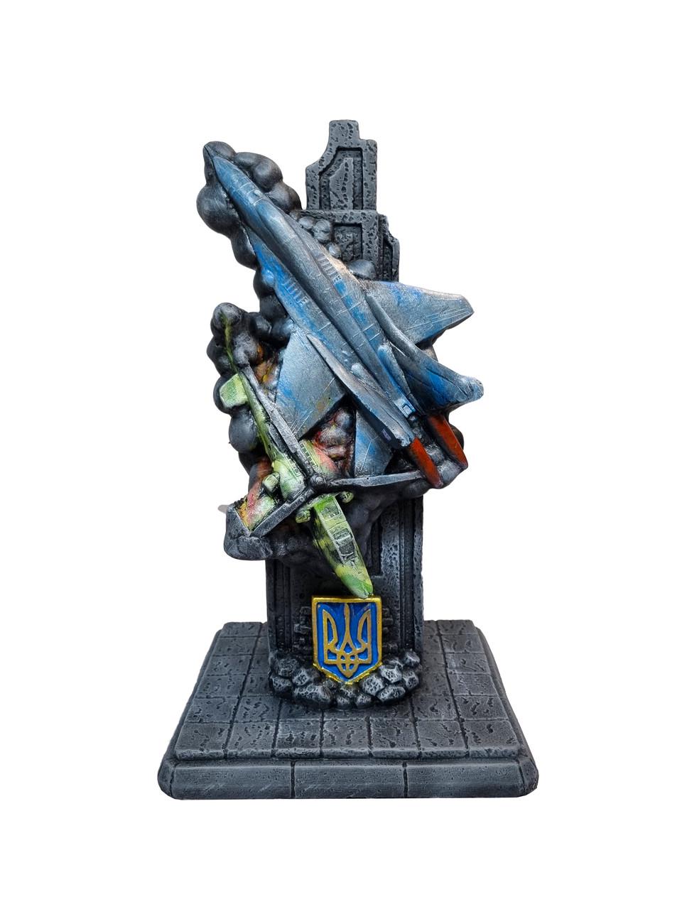 Статуэтка подставка для алкоголя Украинский МиГ-29 (1047)