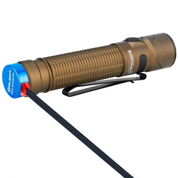 Фонарь ручной Olight Warrior Mini 2 Desert Tan 1750 Люмен Коричневый - фото 5