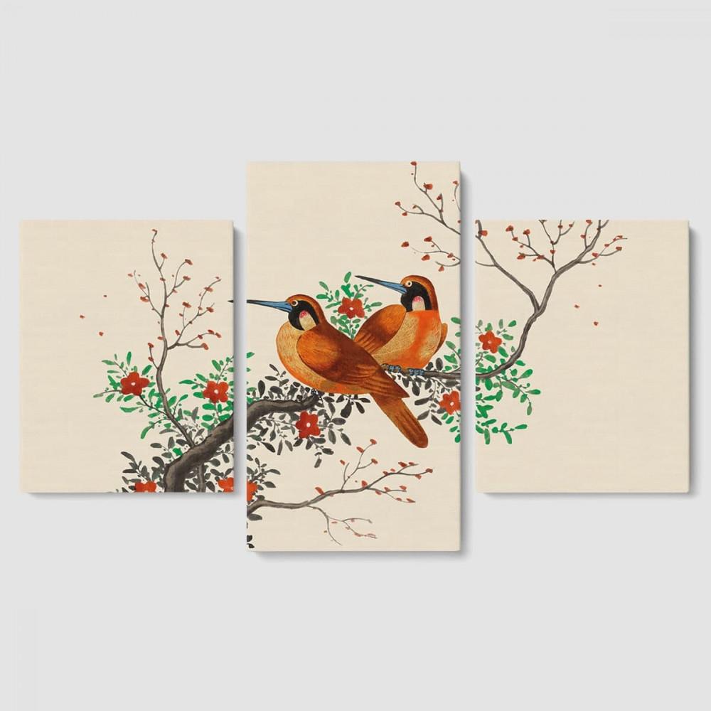 Модульная картина Malevich Store Spring из трех частей 96x60 см (MK322040)