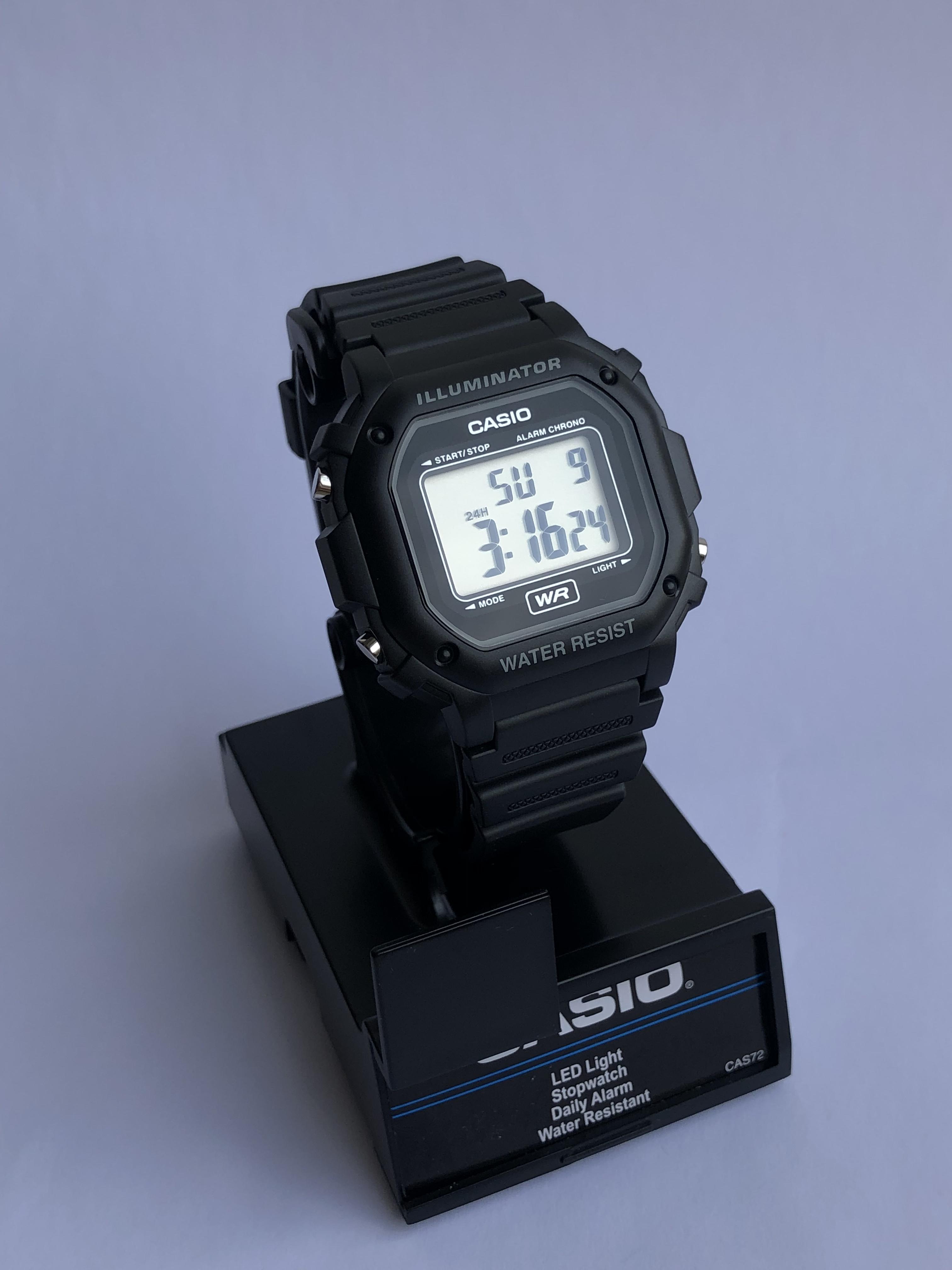 Годинник чоловічий Casio F-108WH-1ACF (034) - фото 3 Годинник чоловічий Casio F-108WH-1ACF (034) - фото 3