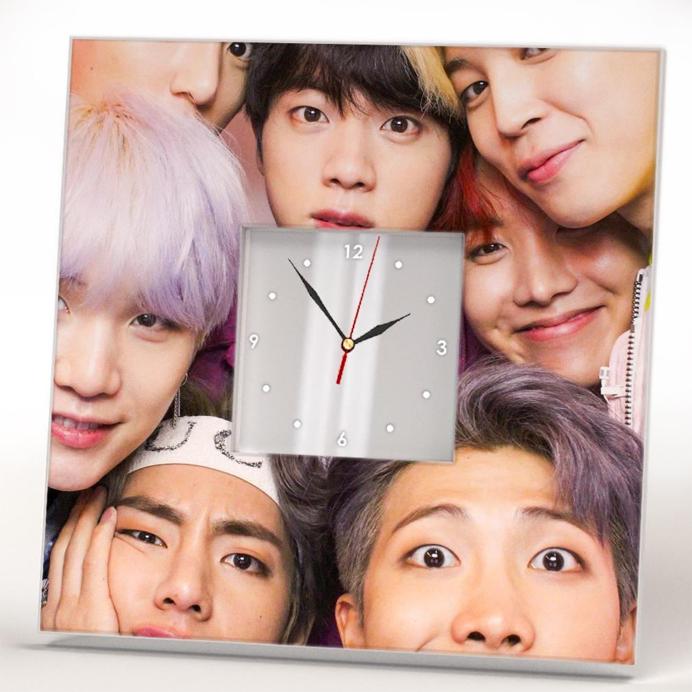 Часы Группа "BTS" 260x260 мм (C04341)