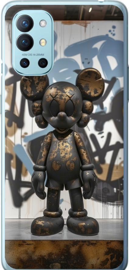 Чехол на OnePlus 9R Bronze kaws v2 (6098u-2326-42517)