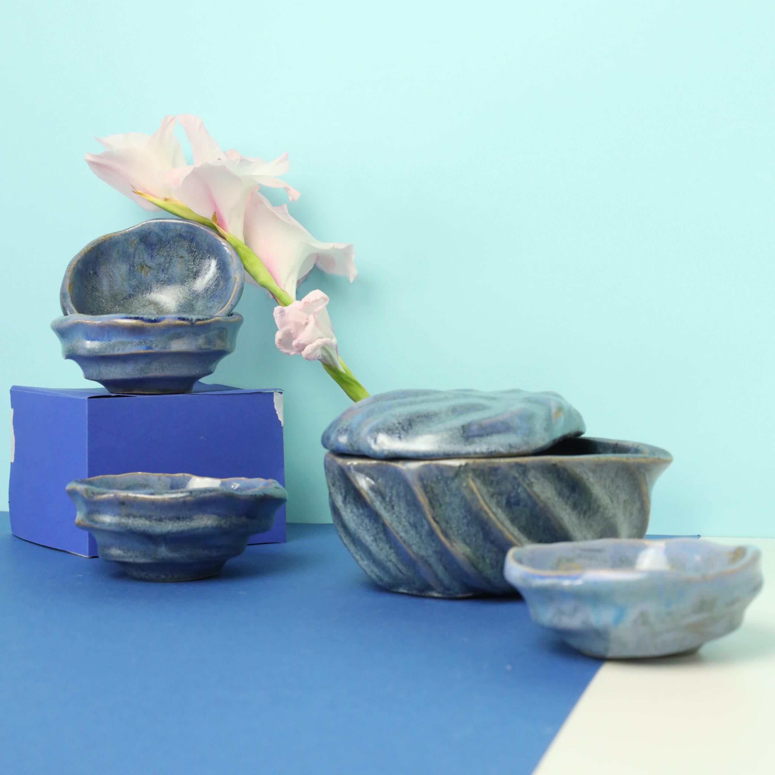 Набор для чайной церемонии Паломаблу ручной работы (TS-17)