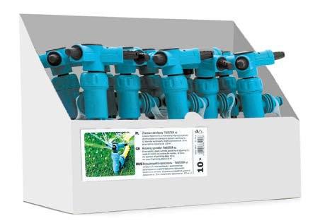 Ороситель садовый Cellfast BASIC трехлучевой 12 форсунок до 121 м2 (50-415) - фото 4 Ороситель садовый Cellfast BASIC трехлучевой 12 форсунок до 121 м2 (50-415) - фото 4