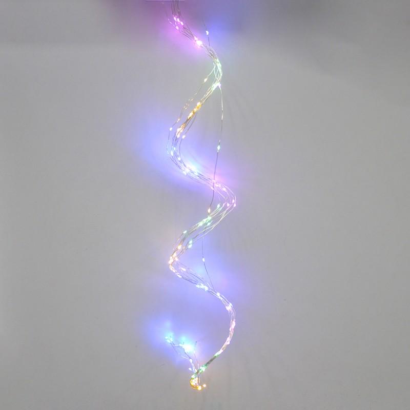 Гирлянда-роса Matrix Copper Wire 200M-2 2 м Конский хвост Разноцветный (НФ-00005812)