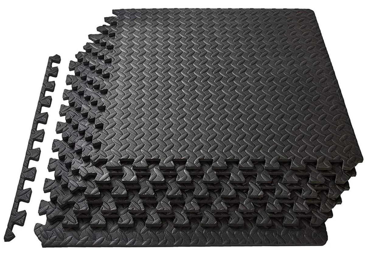 Мат-пазл EasyFit SwallowTail с бортиком Черный (EF-1950)