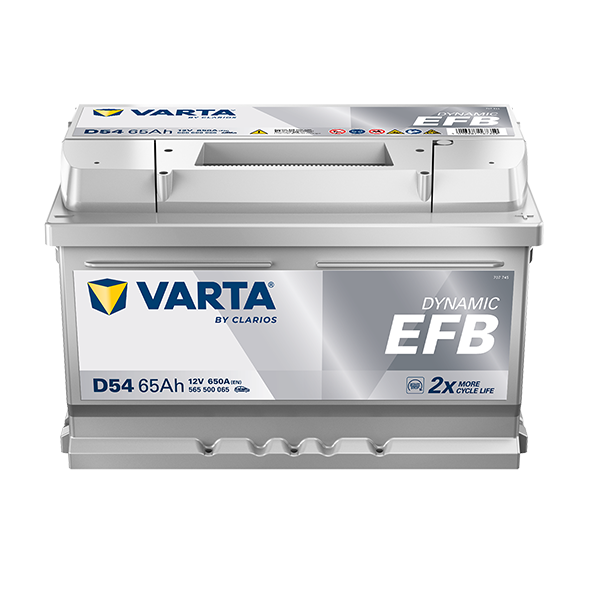 Аккумулятор автомобильный Varta Dynamic EFB 12V 65 Ah 650A R+ (565500065)