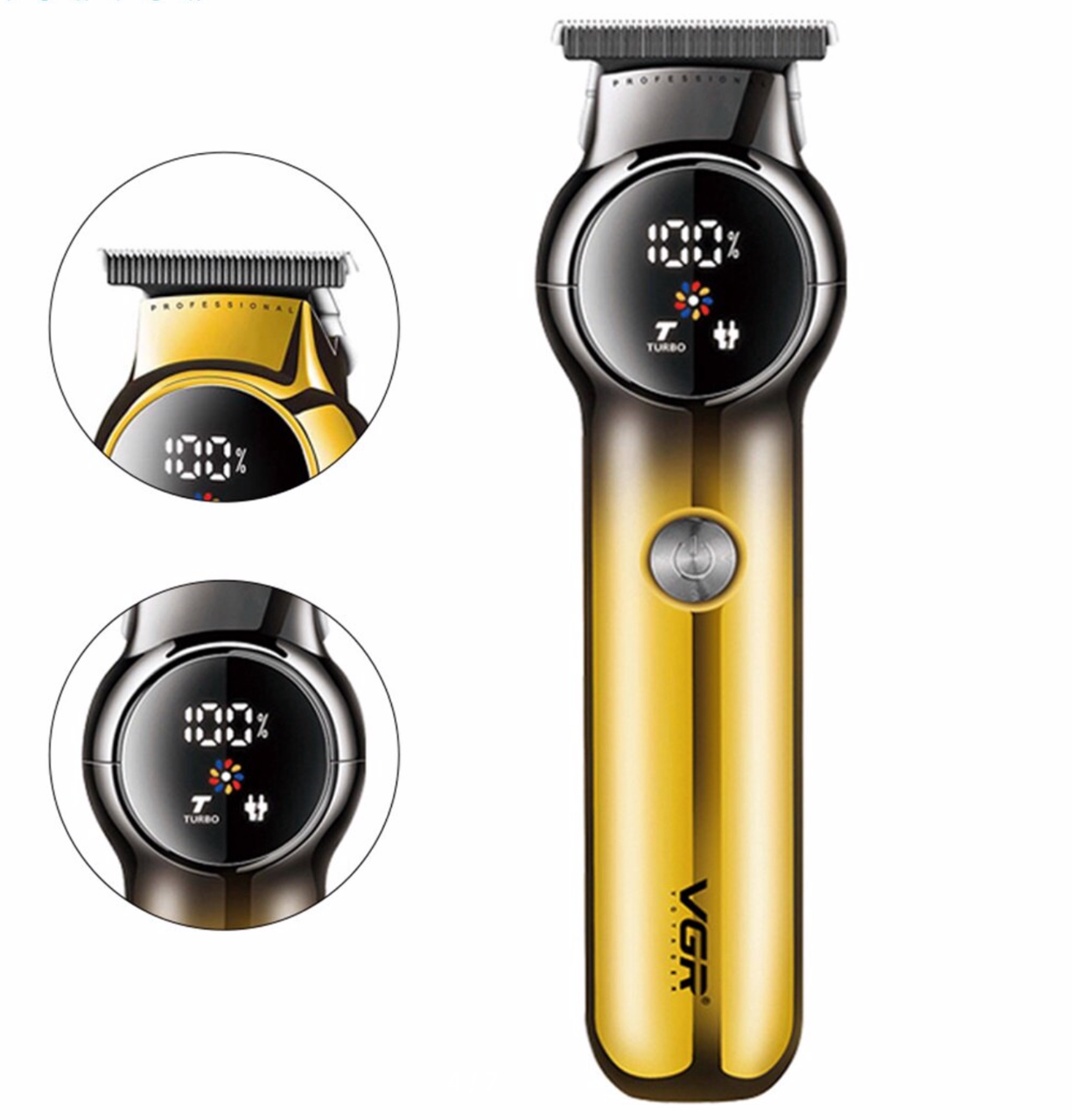 Тример з керамічним ножем VGR V-989 turbo mode (2598142847) - фото 3 Тример з керамічним ножем VGR V-989 turbo mode (2598142847) - фото 3