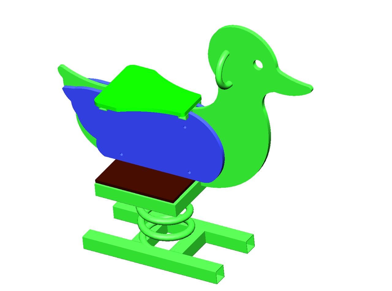 Гойдалка на пружині Качка (312/пр)