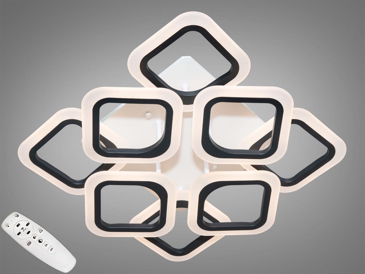 Люстра LED AS8060/4+4BK (2437601685)