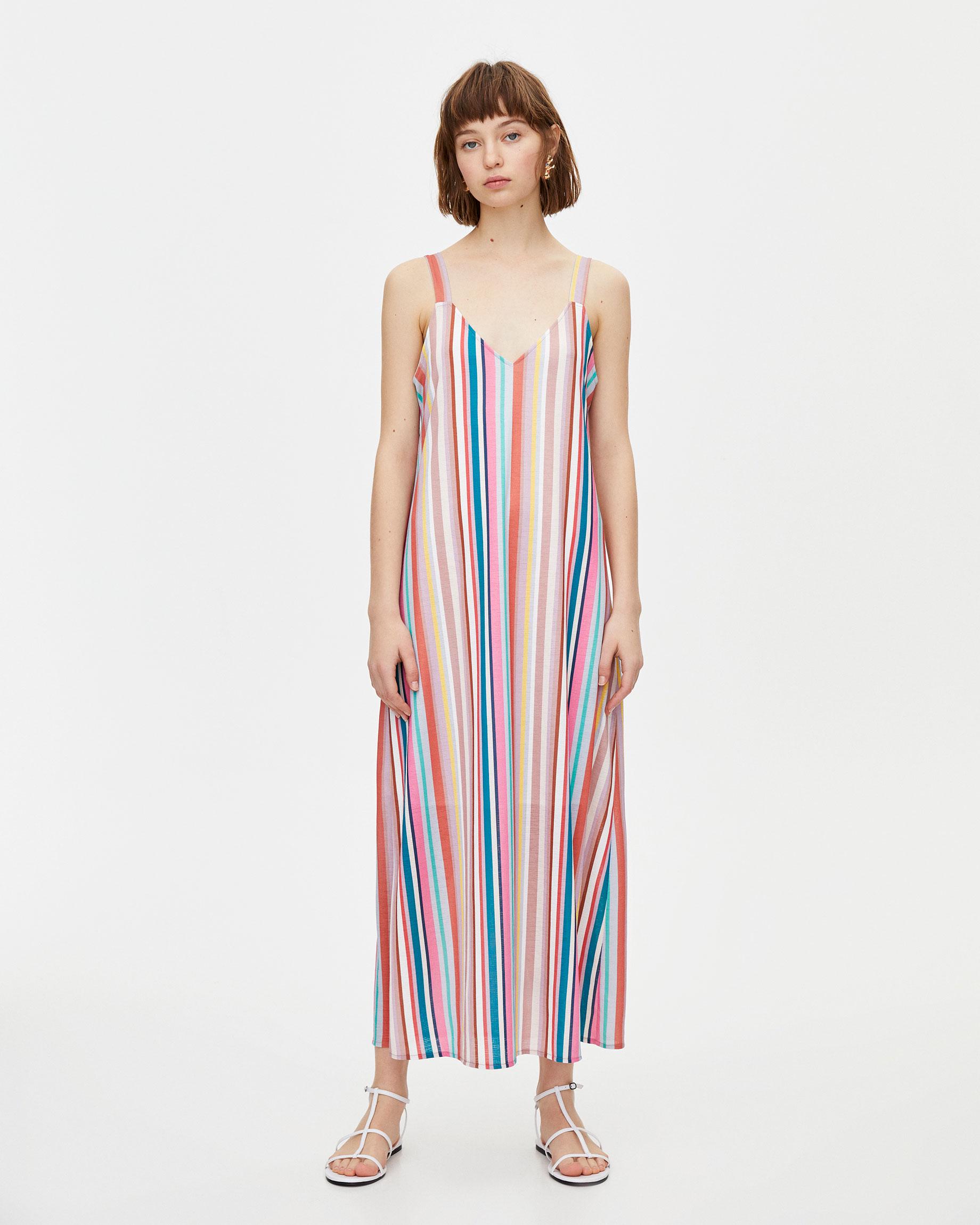 Платье Pull&Bear S Розовый (5390394b26)