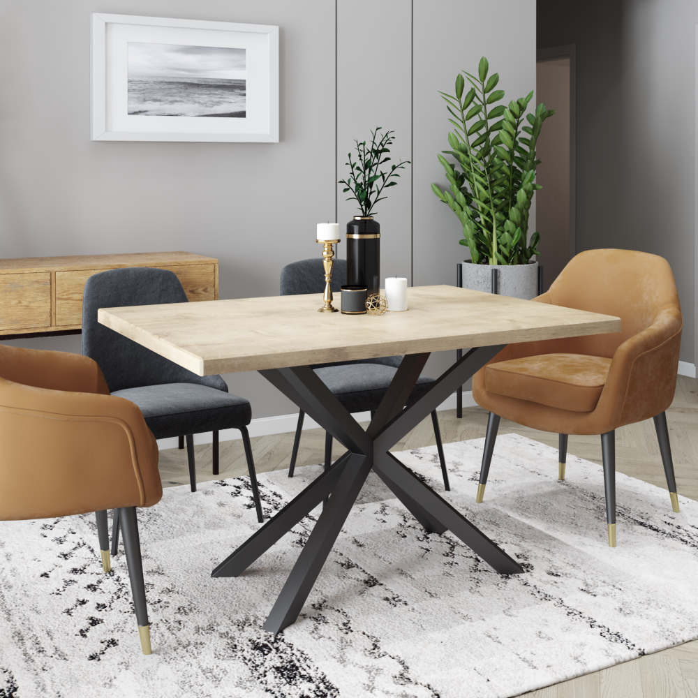 Каркас для стола из металла 850х450 мм H 730 мм Черный (1198) - фото 2 Каркас для стола из металла 850х450 мм H 730 мм Черный (1198) - фото 2