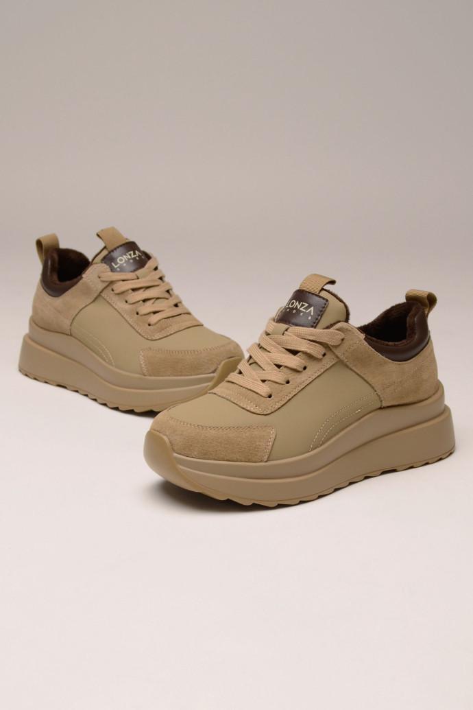 Кроссовки женские LONZA р. 40 Бежевый (179999) - фото 5 Кроссовки женские LONZA р. 40 Бежевый (179999) - фото 5