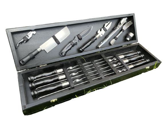 Набір шампурів Пікнік 17 у кейсі (10756799)