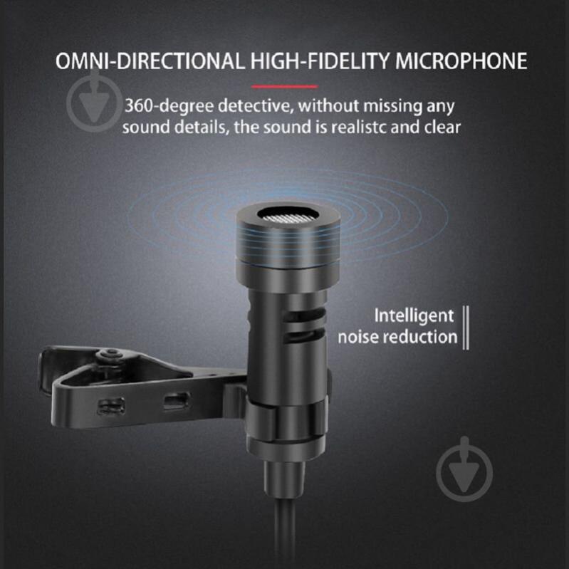 Беспроводной микрофон для телефона, смартфона с 2-мя микрофонами Savetek P8-UHF (100727) - фото 4 Беспроводной микрофон для телефона, смартфона с 2-мя микрофонами Savetek P8-UHF (100727) - фото 4