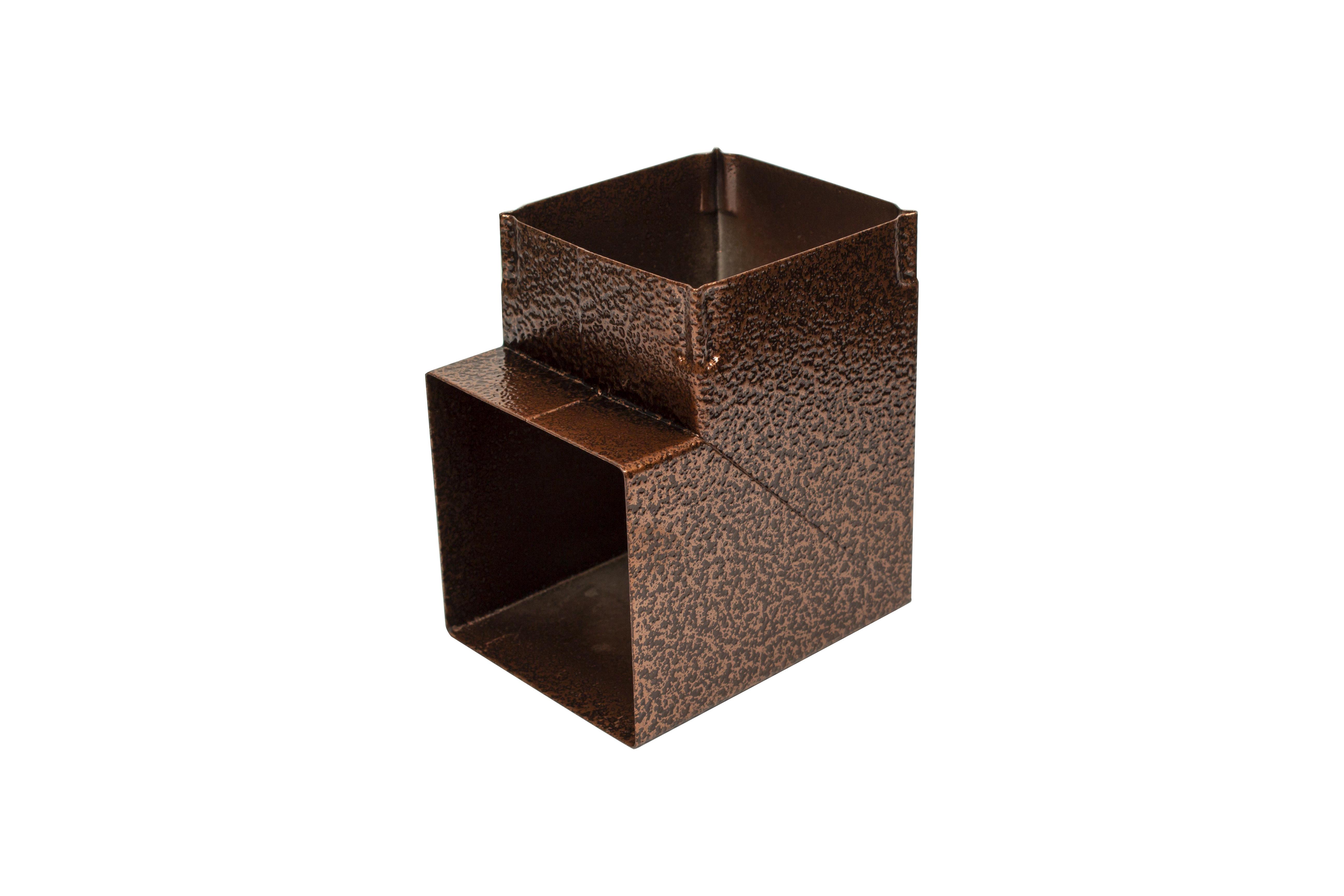 Коліно металеве для витяжки Profit M 90х90х90 мм Мідний антик (260420253) - фото 2 Коліно металеве для витяжки Profit M 90х90х90 мм Мідний антик (260420253) - фото 2