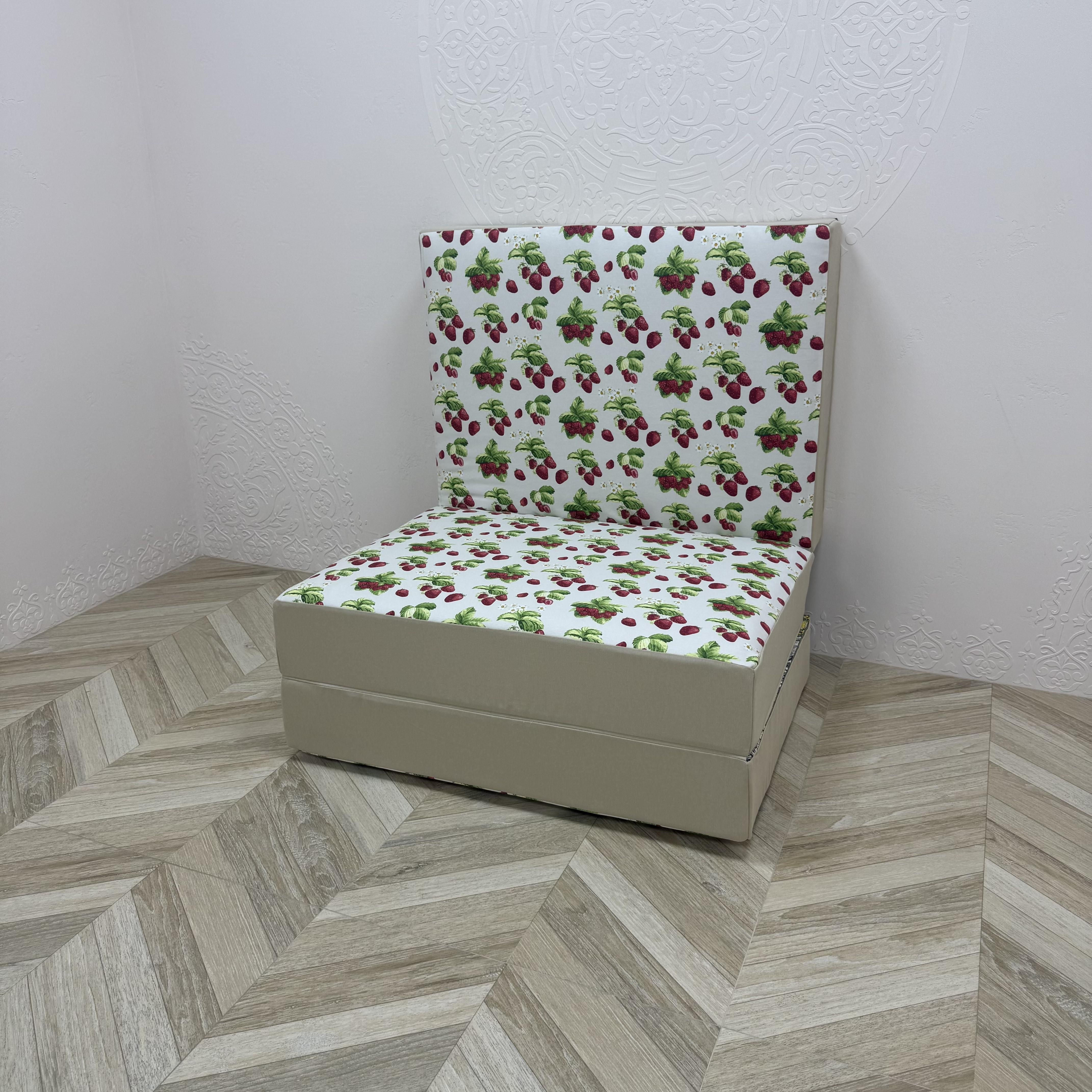 Матрас-трансформер Comfort Home maxi Strawberry раскладной панама 200х160х13 см