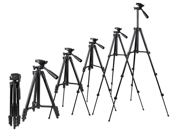 Штатив для телефона Tripod 3120 с держателем и чехлом Черный (ftlx-841) - фото 5