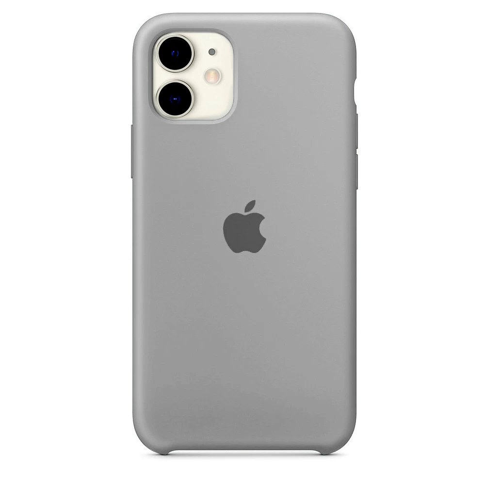 Силиконовый Чехол Накладка Silicone Case для iPhone 11 Закрытый низ Pebble Силиконовый Чехол Накладка Silicone Case для iPhone 11 Закрытый низ Pebble