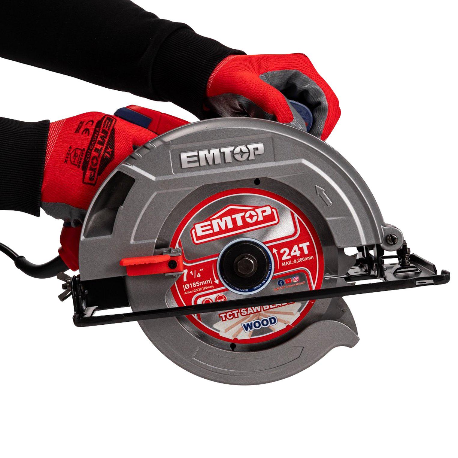 Пила дисковая EMTOP ECSW1853 - фото 2 Пила дисковая EMTOP ECSW1853 - фото 2