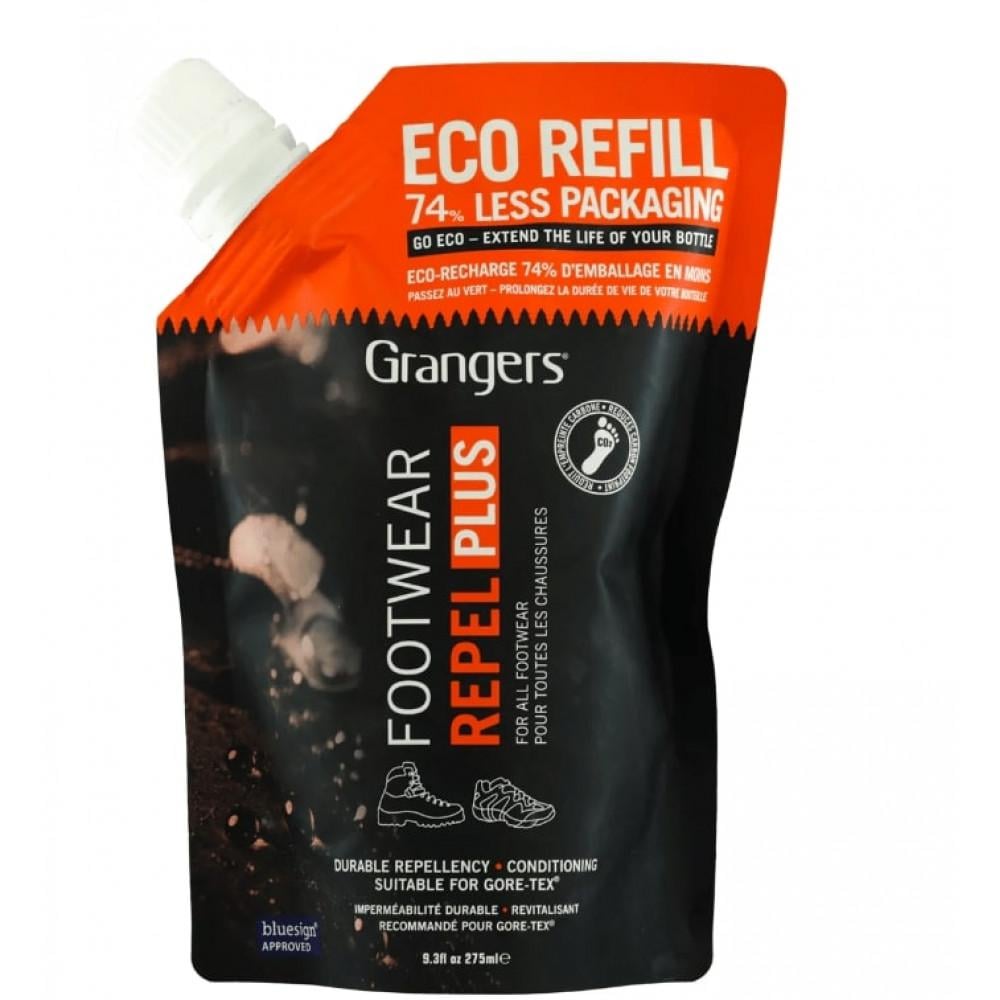 Пропитка для обуви Grangers Footwear Repel Plus Eco Refill 275 мл (1004-GRF231)