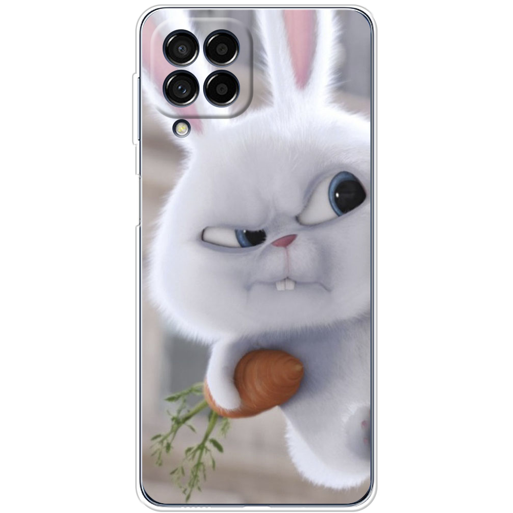 Чехол BoxFace Samsung Galaxy M53 5G (M536) Rabbit Snowball Прозрачный силикон (44473-up1116-44473)