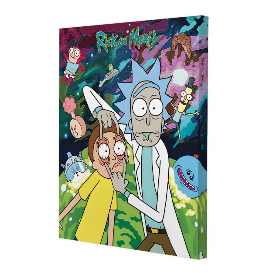 Постер Riviera Blanca Рік та Морті 40x50 см (ПС50-164)