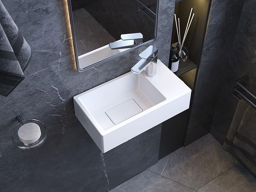 Умывальник подвесной Luxor Aldo R (741) Умывальник подвесной Luxor Aldo R (741)