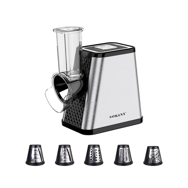 Овощерезка-мультирезка Sokany SK-06029 5 в 800 Вт Серебристый (107-164-SK-06029)