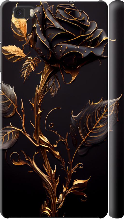 Чехол на Huawei Ascend P8 Lite Роза 3 (5552m-126-42517) Чехол на Huawei Ascend P8 Lite Роза 3 (5552m-126-42517)
