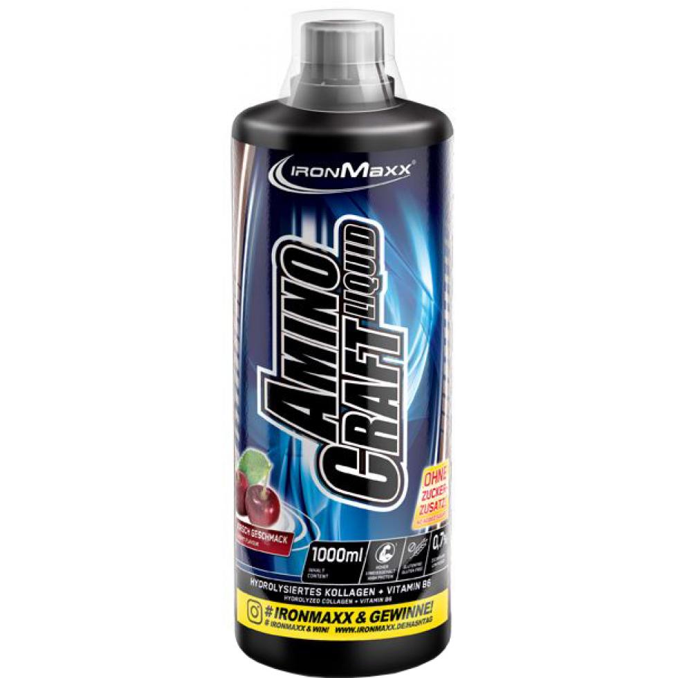 Амінокислоти IronMaxx Amino Craft Liquid 1000 мл Вишня