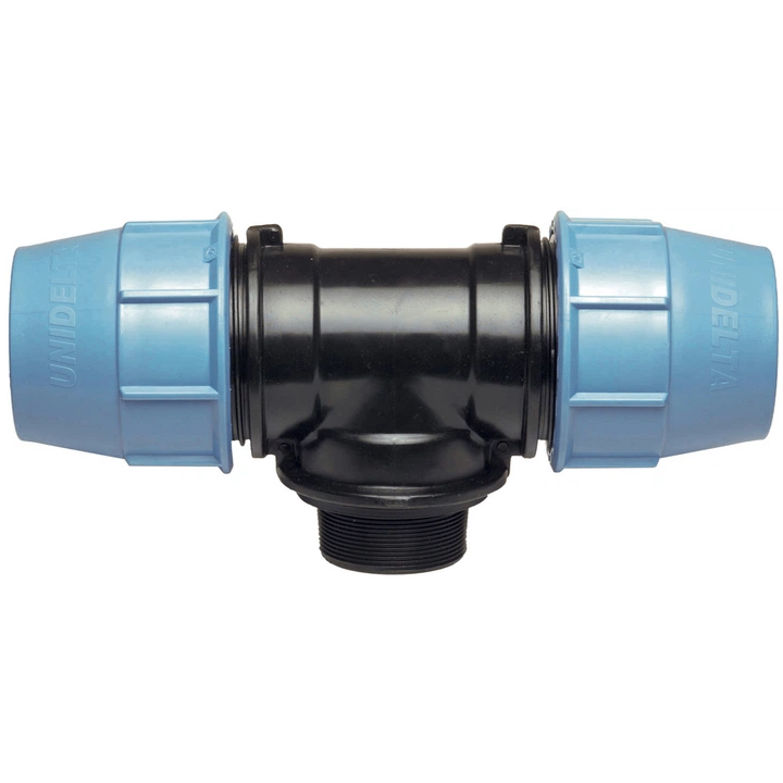 Тройник компрессионный Unidelta 1010 20х3/4"Нх20 с УФ-защитой (1010020003001)