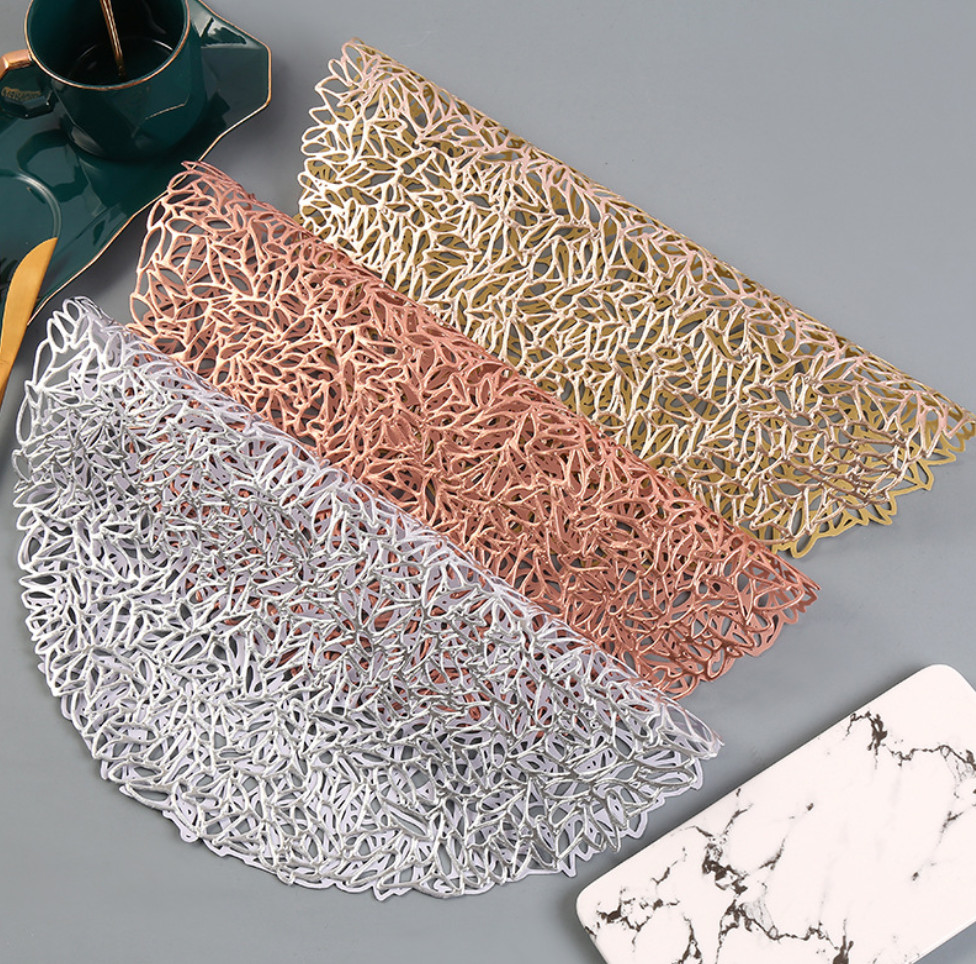 Серветка сервірувальна 5466 38 см Сріблястий (4220849) - фото 2