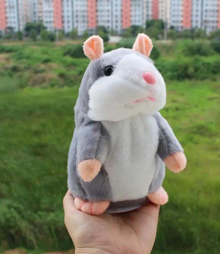 Хомяк говорящий на батарейках Серый (2104618613) - фото 12