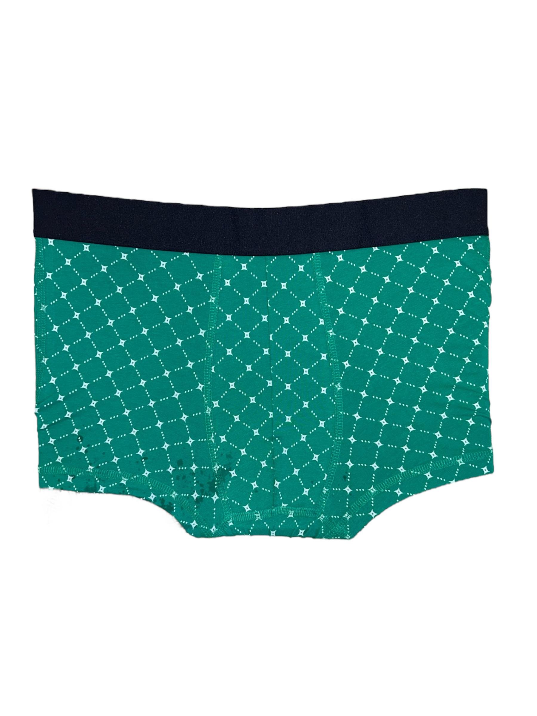 Трусы M Бело-зеленый (10702626wer)