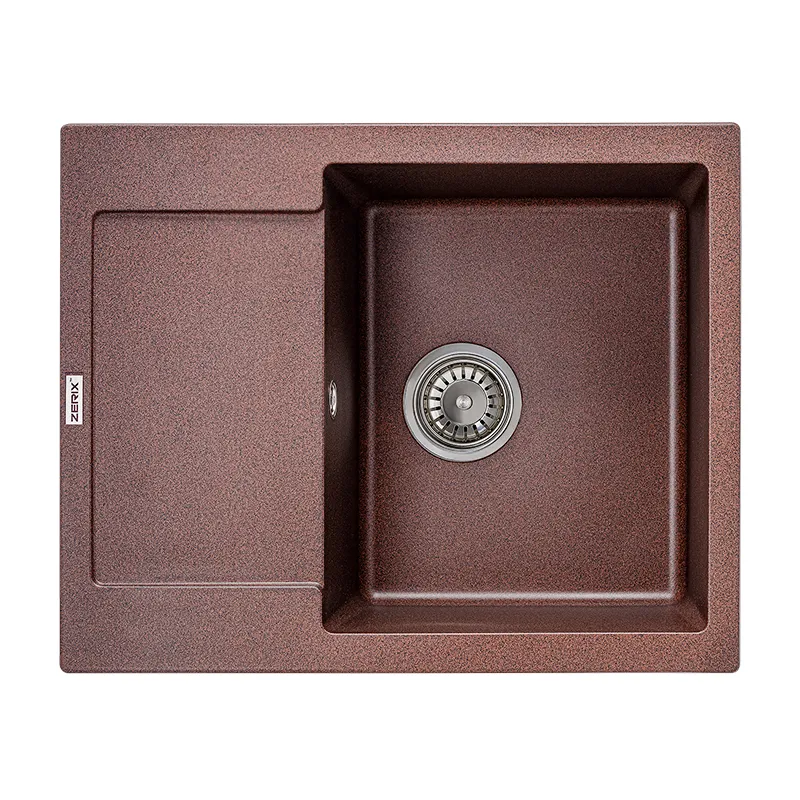 Мойка Zerix ZS-6250S-12 Коричневый (ZX4592)