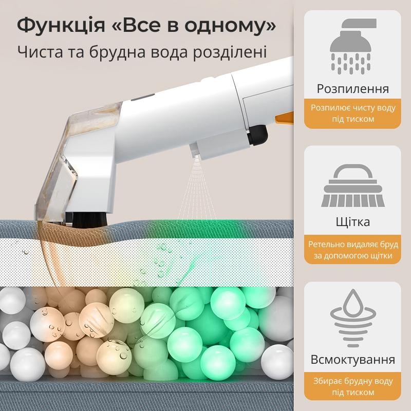 Пилосос миючий для текстилю (W05) - фото 9 Пилосос миючий для текстилю (W05) - фото 9