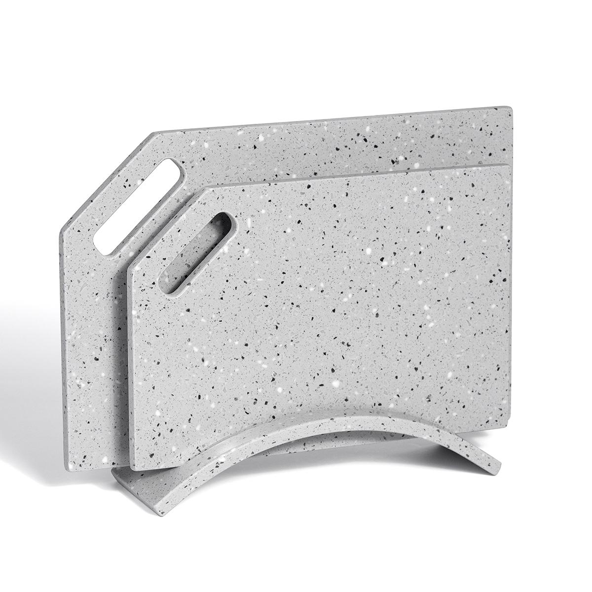 Набір дошок кухонних Kamea зі штучного каменю S Loft Design - фото 4 Набір дошок кухонних Kamea зі штучного каменю S Loft Design - фото 4