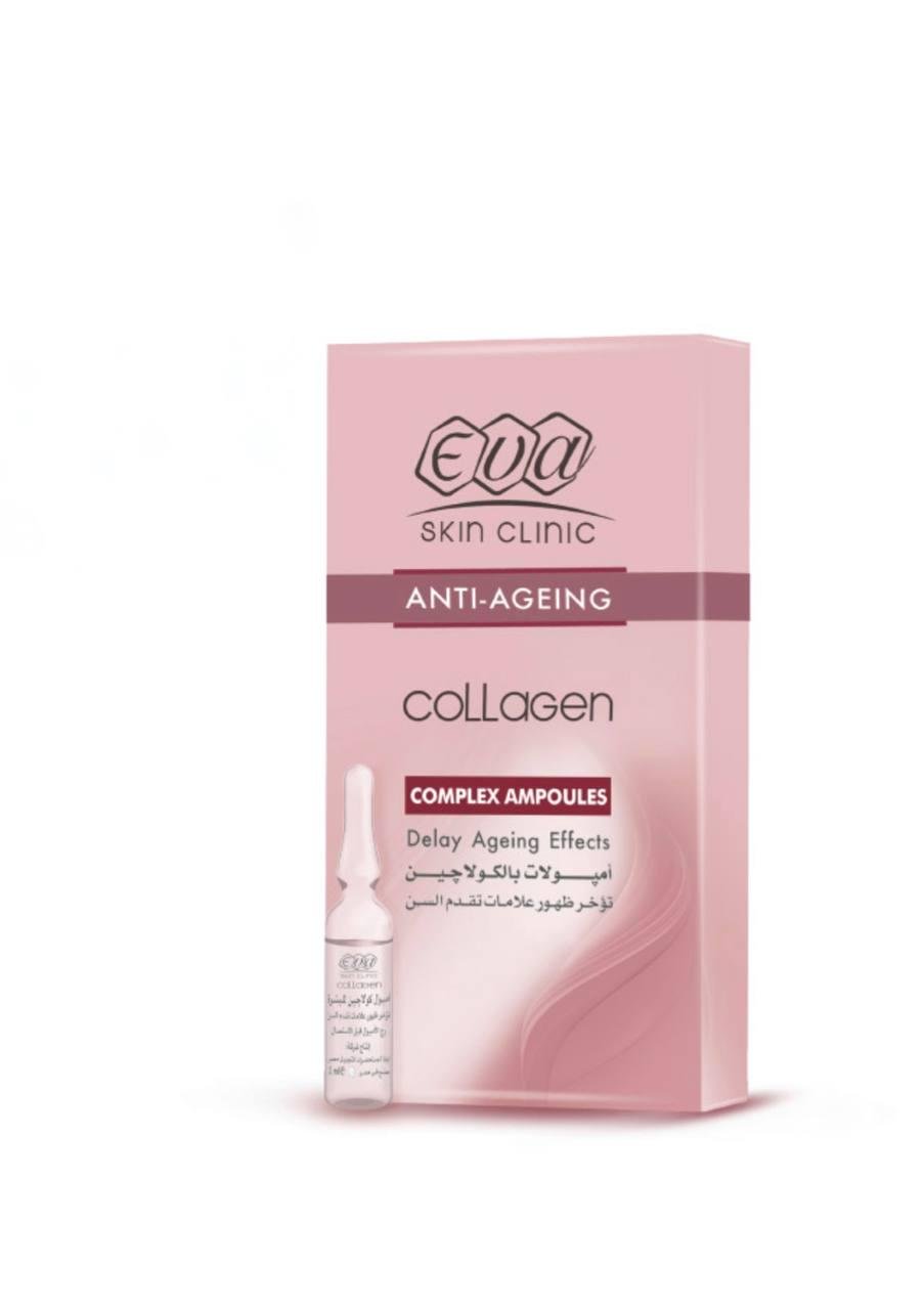Коллагеновые ампулы Eva collagen замедление эффектов старения
