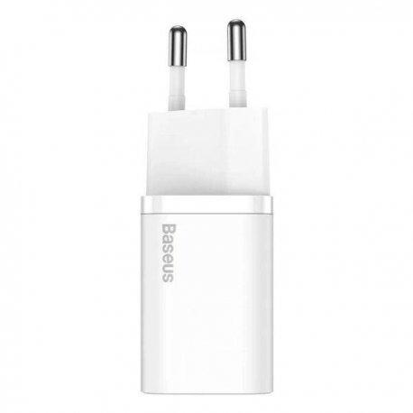 Зарядное устройство сетевое BASEUS Super Si Quick Charger 1C 25W EU White (CCSP020102)