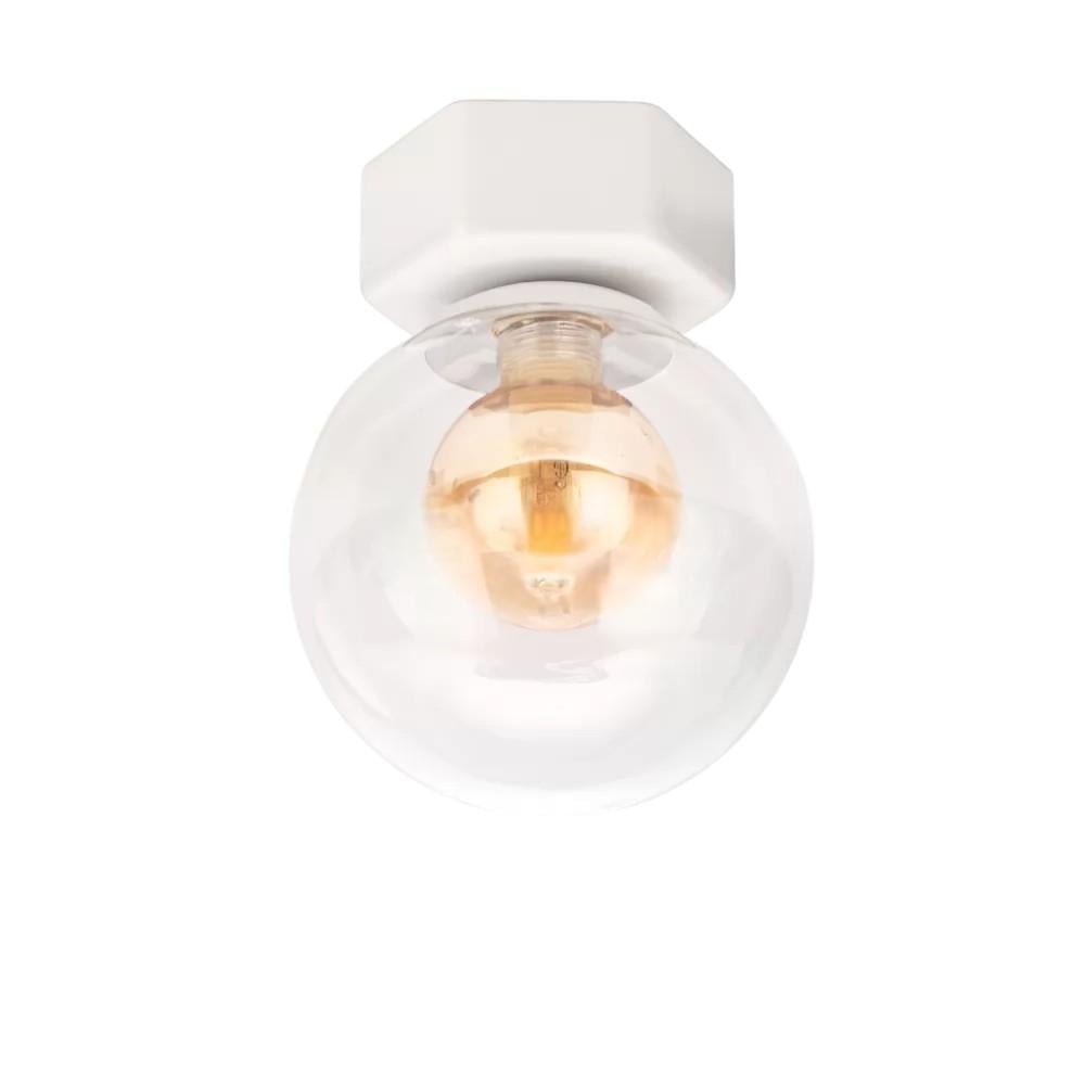 Потолочный светильник Hexa Minimalist с плафоном White/Amber (CL-000102/WHT+AMB) - фото 1 Потолочный светильник Hexa Minimalist с плафоном White/Amber (CL-000102/WHT+AMB) - фото 1