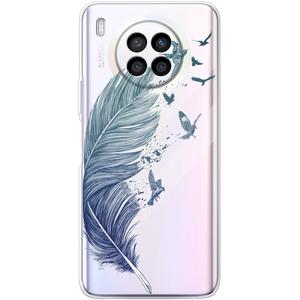 Чехол BoxFace Huawei Nova 8i Feather Прозрачный силикон (43692-cc38-43692)