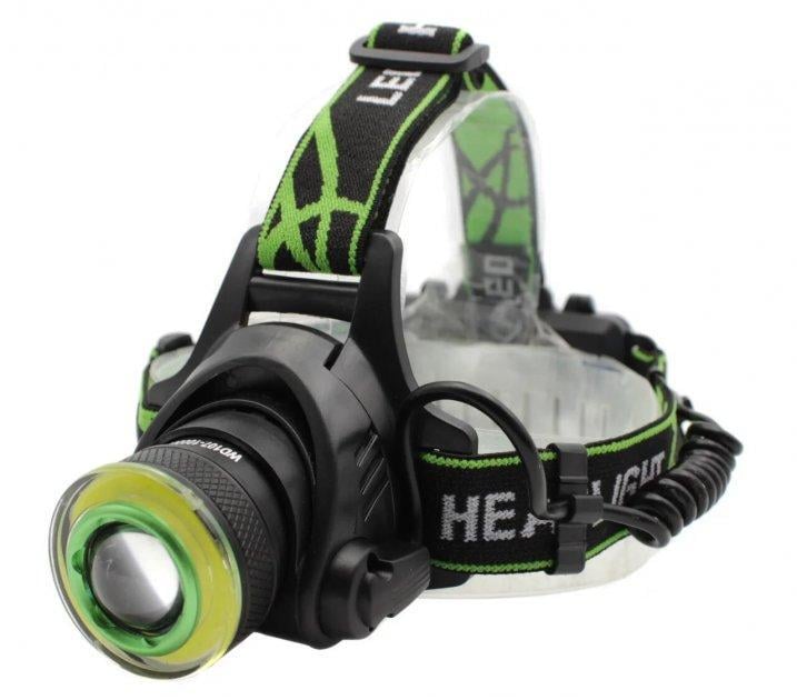 Ліхтар налобний акумуляторний HeadLight KJ 600000 LED