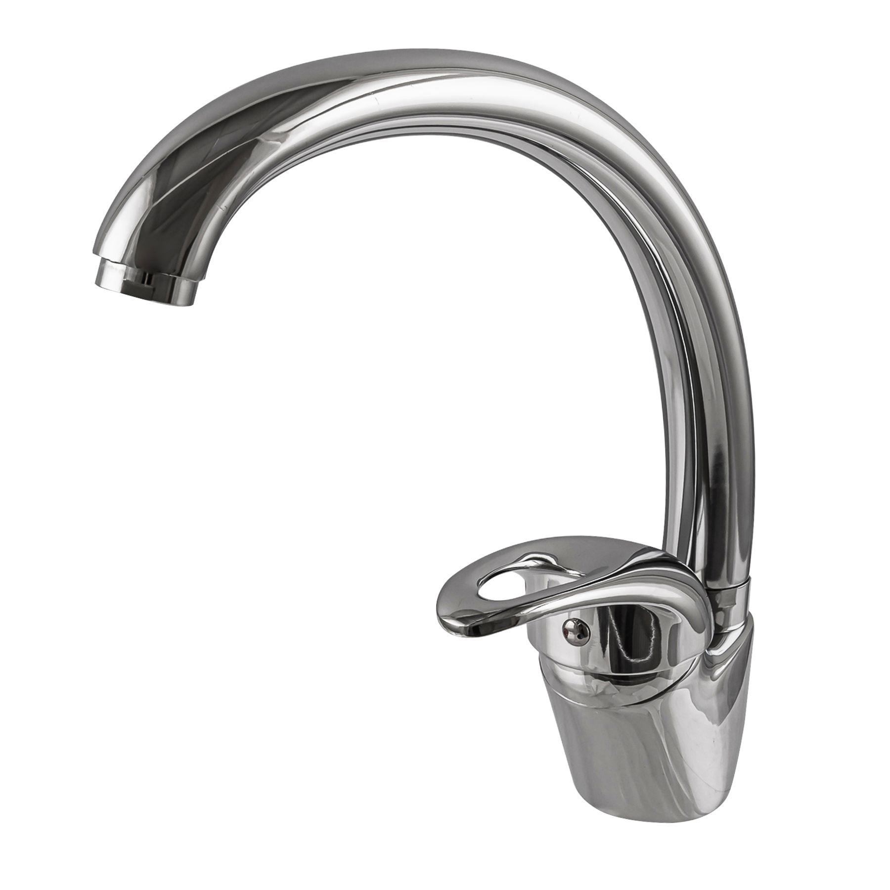 Смеситель для кухни Globus Lux Smart GLSM-0103S 000009357 однорычажный Хром (108402) Смеситель для кухни Globus Lux Smart GLSM-0103S 000009357 однорычажный Хром (108402)