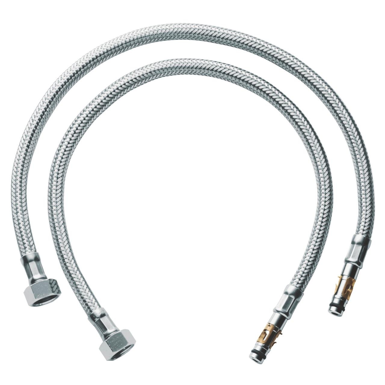 Шланг для подключения смесителя Grohe 45484000 M10x3/8" НВ 55 см (61814)