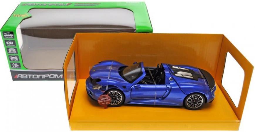 ᐉ Іграшкова машинка металева Porsche 918 Spyder 1:24 Синій