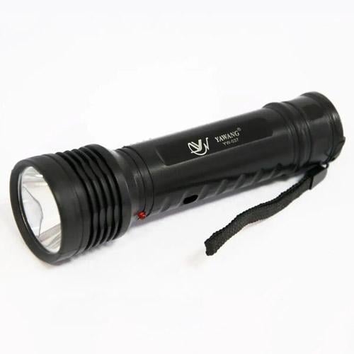 Фонарь ручной YW-037-3W с солнечной панелью Черный