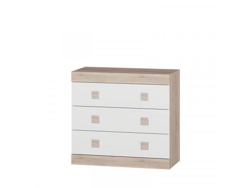 Комод Эверест Соната-1 Дуб Сонома/Белый (DTM-2044)