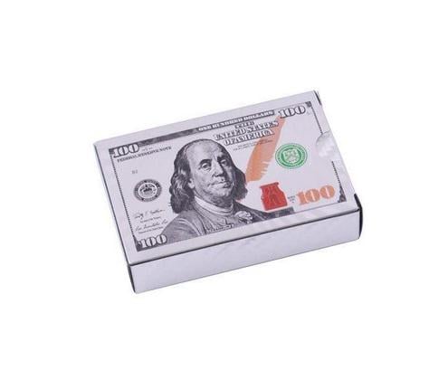 Игральные пластиковые карты Dollar Silver 54 шт (№408-4) - фото 2