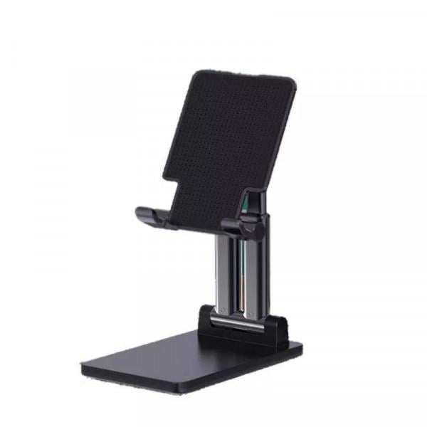 Подставка для телефона/планшета складной настольный Torima Strong Phone Holder JX-008 Черный - фото 7